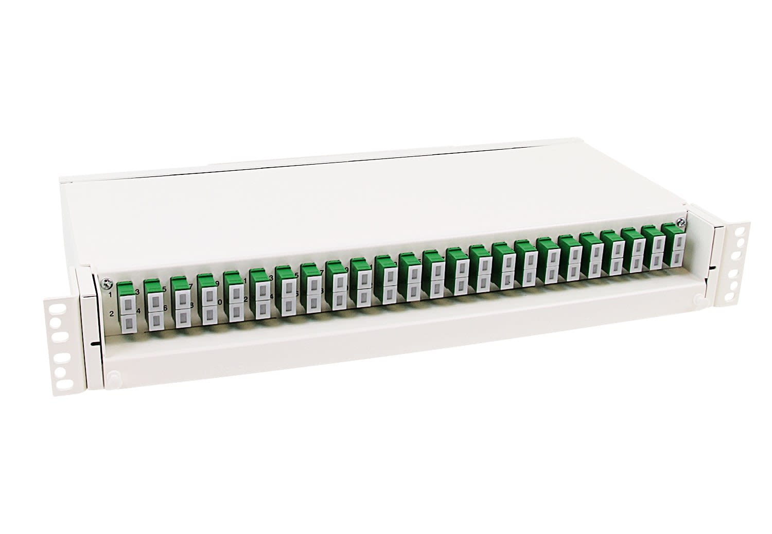 Panel FP75 PRO, SC/APC, fiberhaler, 9/OS2