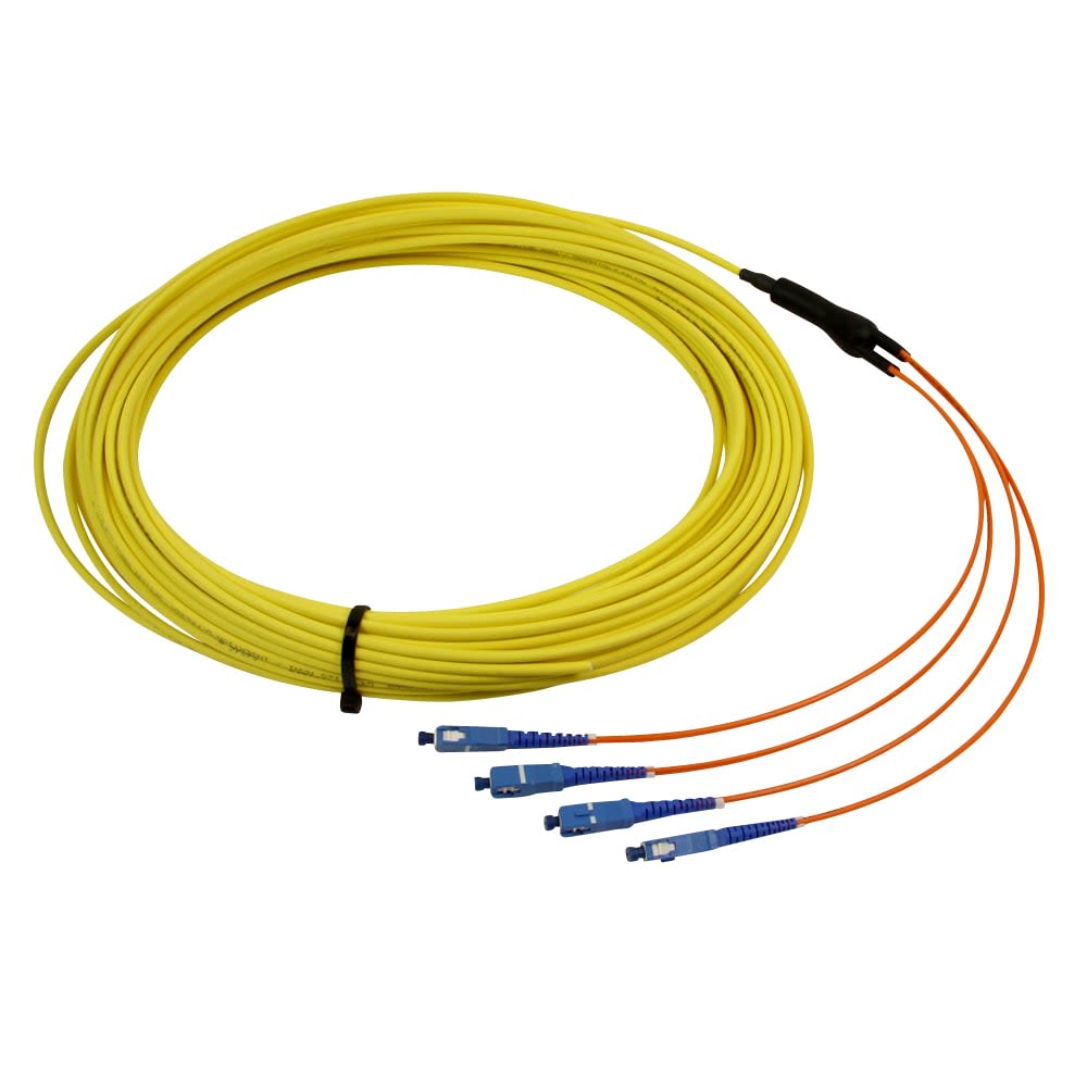4-fiber AXAI, 9/OS2, E2000/APC-E2000/APC