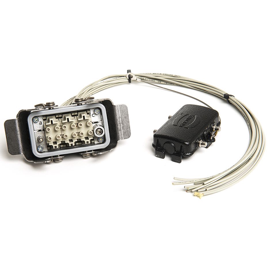 12-fiber HAN Kontakt Std - SC/PC, AXAI, 9/OS2, 1m