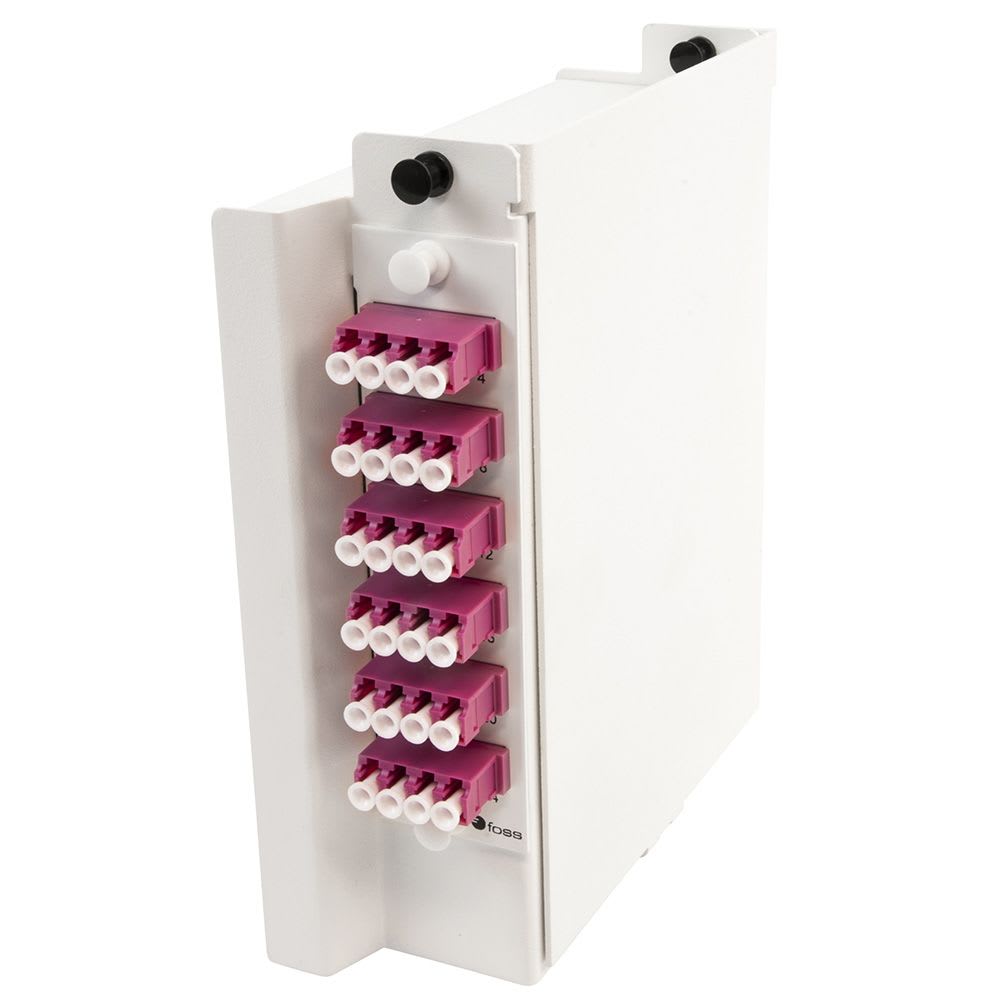 Veggboks DIN, 24 LC, 50/OM4, AXAI