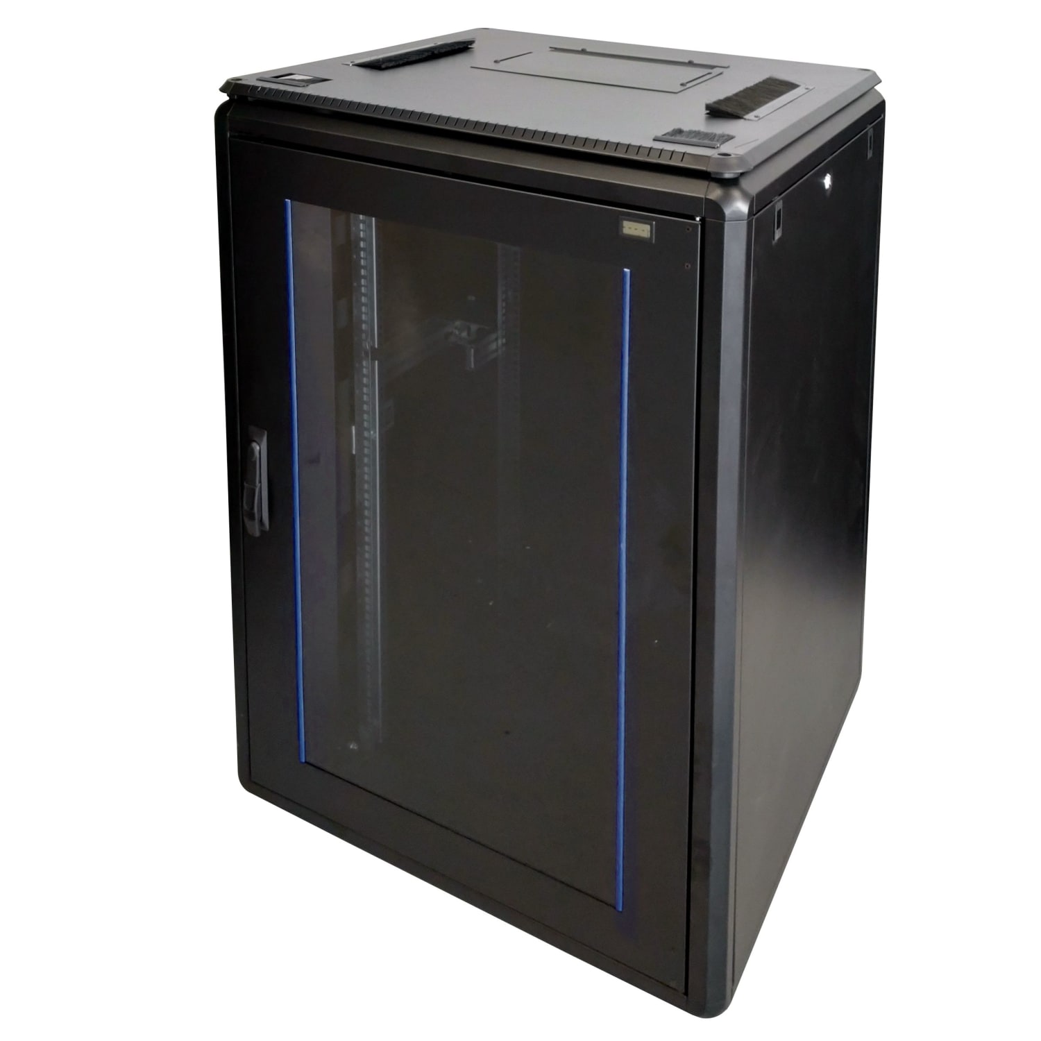 Skap 22HE B80xD80xH110  22U Svart