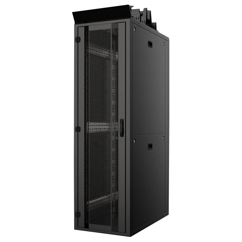 Skap 42HE B80xD110xH210  Svart Komplett