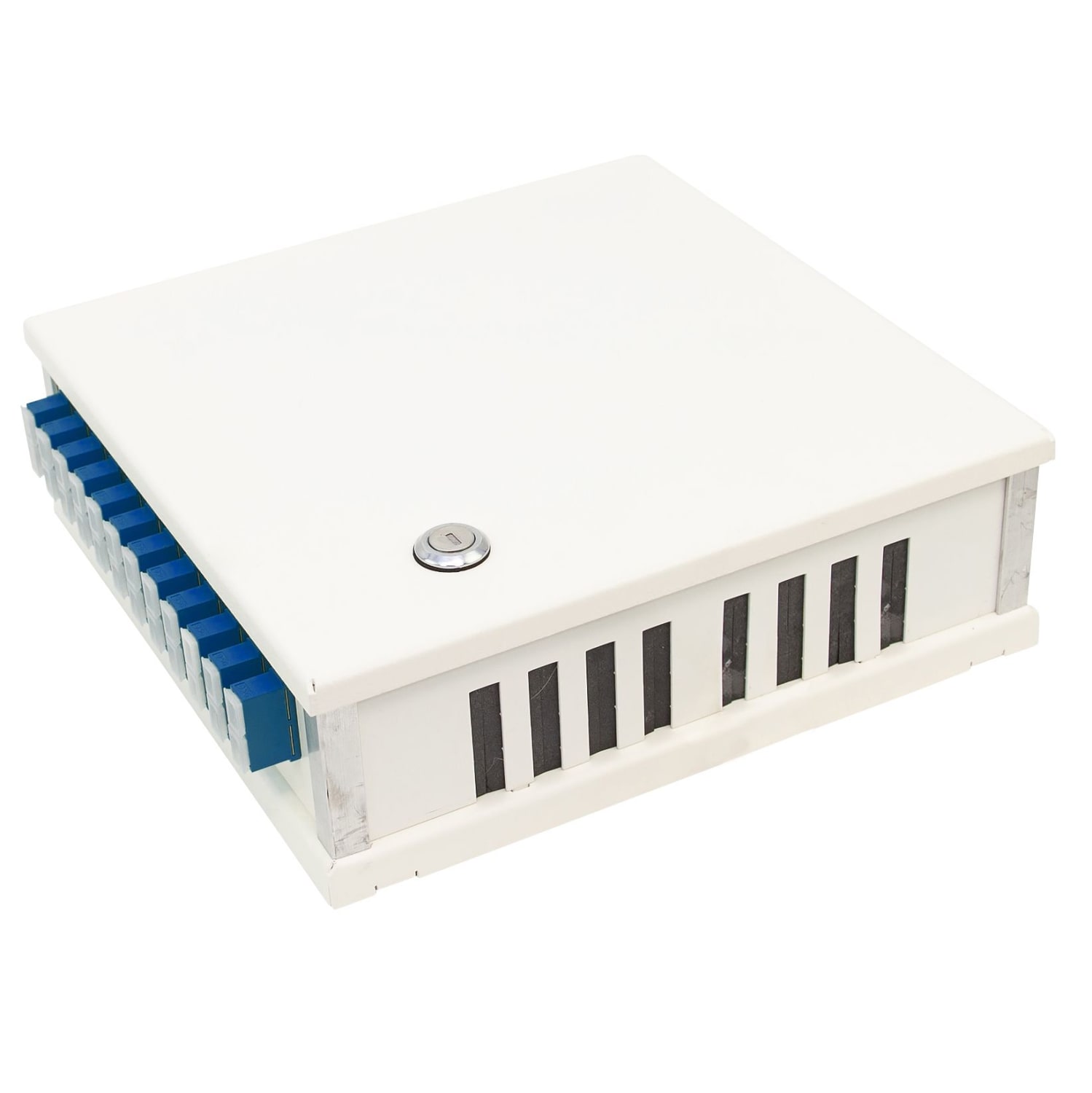 Veggboks Flexi 12, SC/PC, Fiberhaler, 9/OS2
