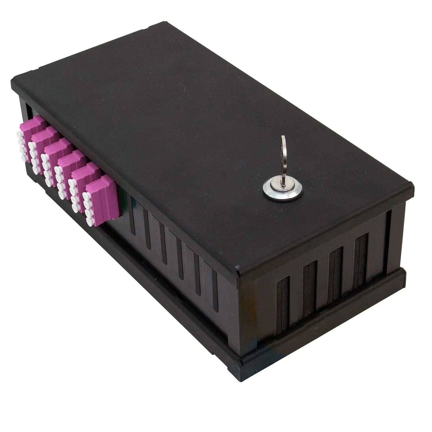 Veggboks Flexi 11 svart, LC, Adapter, 50/OM4