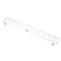 Adapter plate, FOSS24, 12 holes E2000 DPX