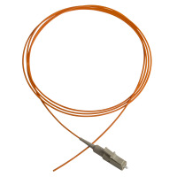 LC, Fiber optic Pigtail, 50/OM2/900, 1.5 m, orange
