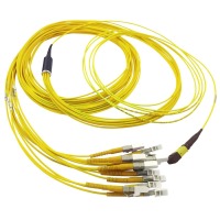 MPO Fan-out fiber optic cables 24 x OS2 I/P MPOAF - LC/PC, 1.0+1.0 m