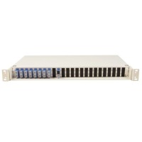 1:16 Fiber optic splitter in Patch Panel with SC/PC connectors