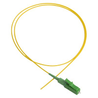 LC/APC, Fiber optic Pigtail, 9/OS2/900, 1.5 m, yellow