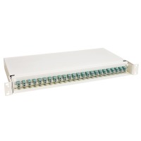 48 fiber MPO to LC Breakout Fiber Patch Panel, OM3, A