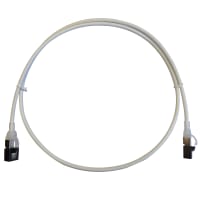 Snor Cat6A S/FTP EasyConnect Slim, AWG 30, LSZH Hvit