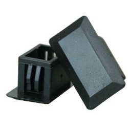 Blind plug, SC SPX/LC DPX, 12-pack