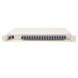 18-channel CWDM, SM, 1270-1610, LC/PC + Monitor port