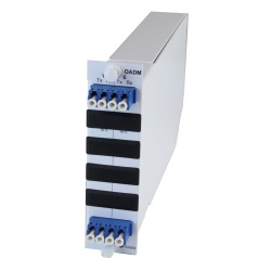 1551 OADM, SM, LC/PC, fiber optic cassette modul