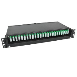 Panel FP75 PRO, SC/APC, adapters, 9/OS2