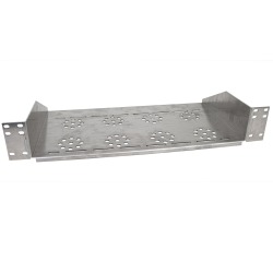 Shelf 2U for routers and other network equipment, D240 mm