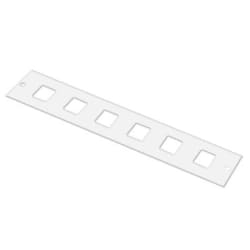 Adapterplate, mini 6 hull SC SPX/LC DPX