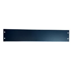 19 Blindpanel h:2U svart