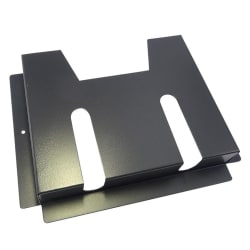 Dokumentholder til dataskap, A4, svart