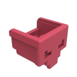 Lås til RJ45, rød, 100 stk