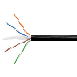 Kabel Cat6 UTP SYS UTE Sort 1571, 305m