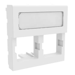 Brikke 45x45 SYS 2xRJ45 M12 LE GRAND