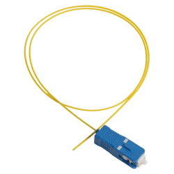 Fiberhale, SC/PC, 9/OS2/900, 1.5 m, gul