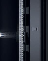 Kabelføringsguide 22He, sort metall