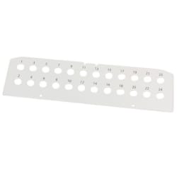 Adapterplate, midi PRO, 24 hull ST/FC