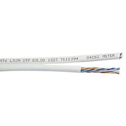 Kabel Cat6 UTP NET TVILLING PVC, 2x4par, rull:500m
