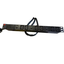 19 Powerlist 6x230V m C19, 3m kabel