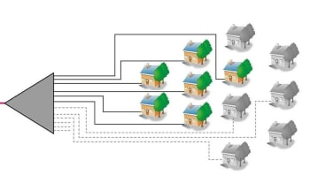 Øke et CWDM system uten å endre strukturen i nettet