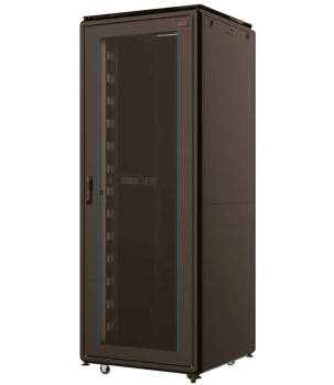 Skap 42HE B80xD80xH210  Svart Komplett m ETSI ramme