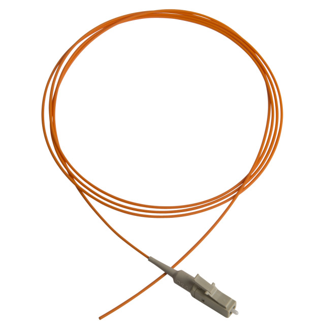 LC, Fiber optic Pigtail, 50/OM2/900, 1.5 m, orange