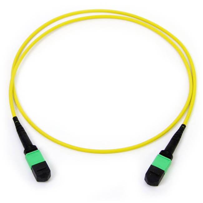 Cable, 24 fibre 9/OS2, MPO/A(F)-MPO/A(F), pol A, TIA