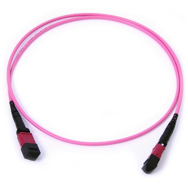 Cable, 24 fibre 50/OM4, MPO(F)-MPO(F), pol A