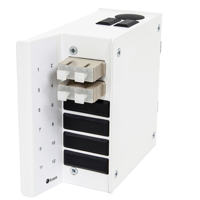 Wall box DIN MINI, 4 SC, 50/OM2, AXAI