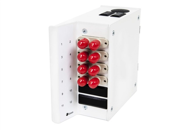 Wall box DIN MINI, 8 ST, 62.5/OM1, AXAI, 20 m