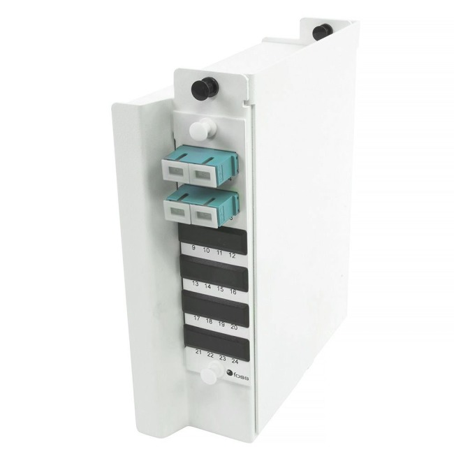 Wall box DIN, 4 SC, 50/OM3, AXAI