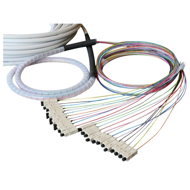8-fibre AXAI, 50/OM2, LC-LC