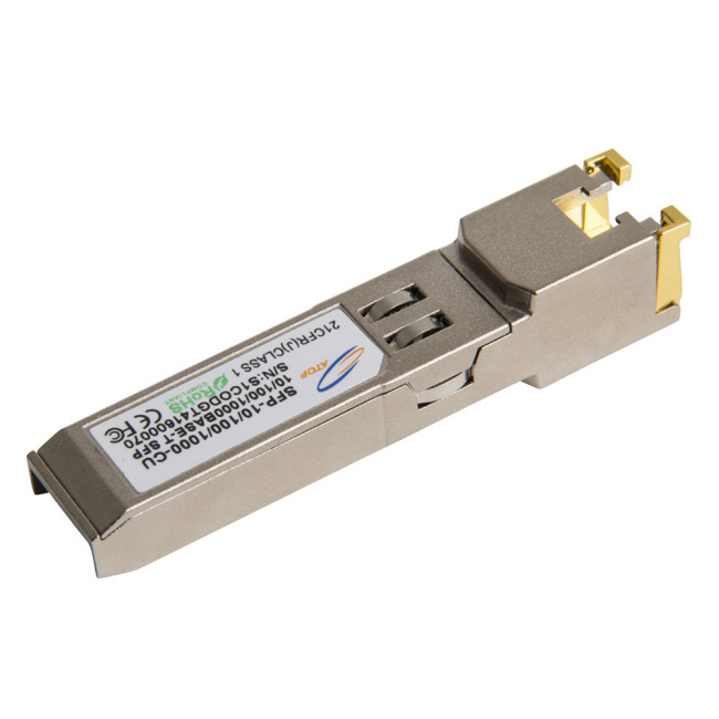 SFP, Kobber Interface 10/100/1000, AL