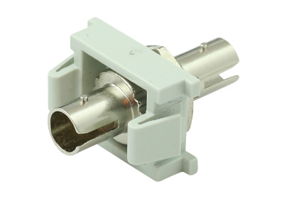 Fiber optic Adapter ST with holder, MM