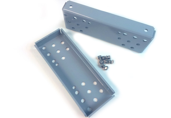 Pole bracket, iron pole, aluminum