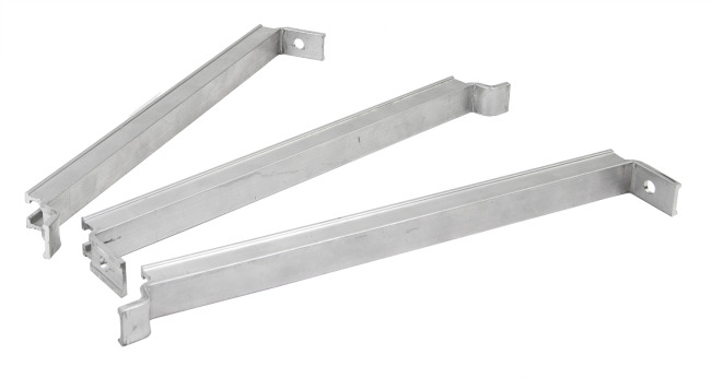 Mounting bracket for cable ladder, rear mount, 3-pack