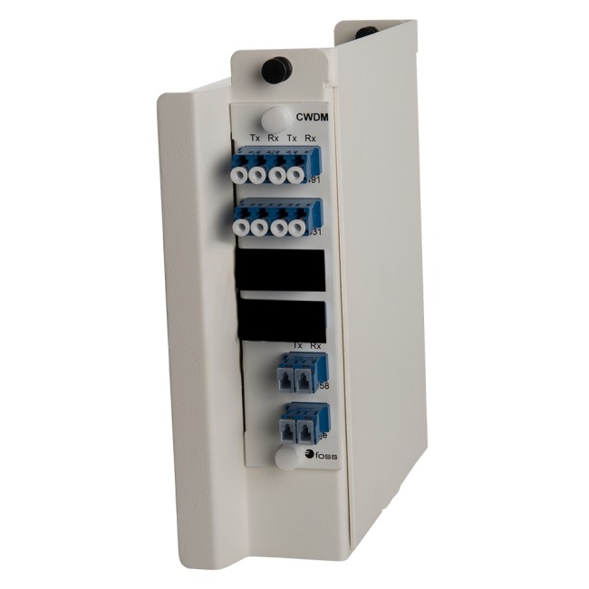 Wall box, DIN, 4+1 channel CWDM, SM, 1511-1571, LC/APC
