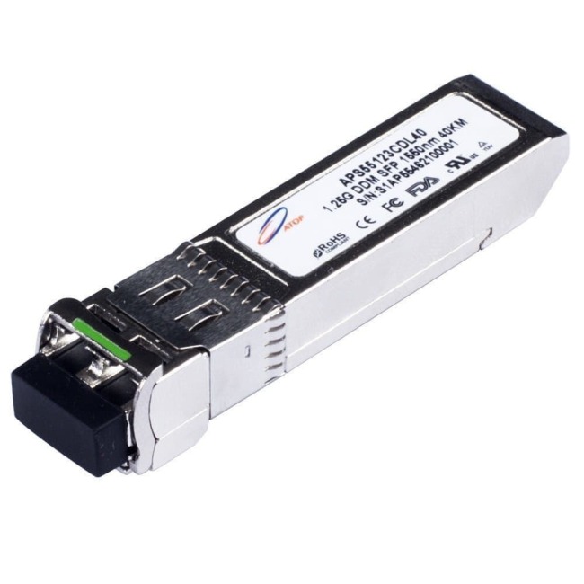 SFP, 1.25 Gbit/s, CWDM, SM, DDM, 80 km, HP