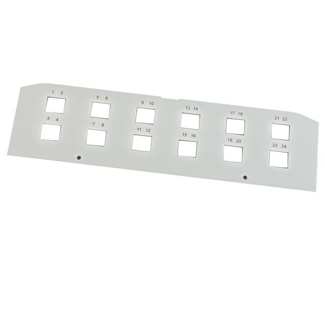 Adapter plate, midi PRO, 12 holes E2000 DPX