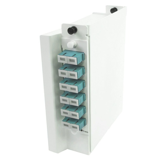 Wall box DIN, 12 SC, 50/OM3, AXAI