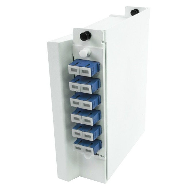 Wall box DIN, 12 SC/PC, 9/OS2, QXXI