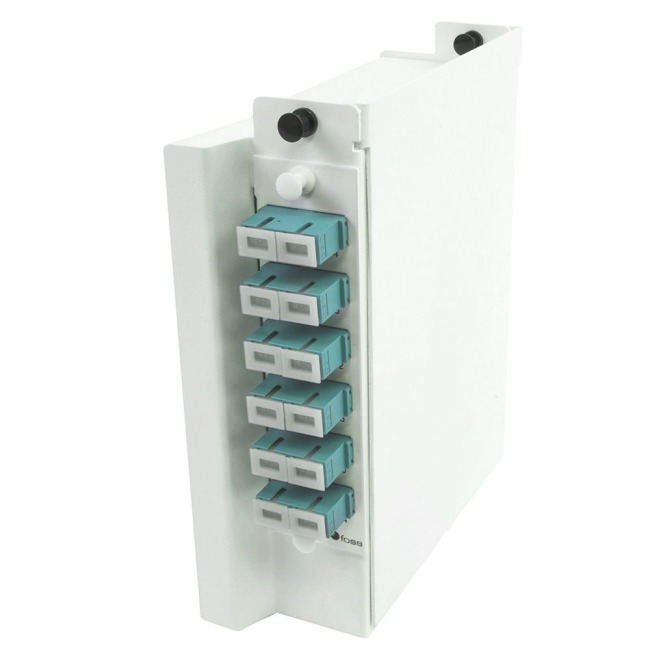 Wall box, DIN, SC, adapter, OM3
